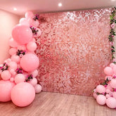 1x2M Multicolor Party Backdrop Curtain Birthday Party Decor Baby Shower Party Backdground Curtain Wedding Supplies Glitter Wall