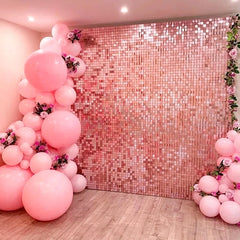 1x2M Multicolor Party Backdrop Curtain Birthday Party Decor Baby Shower Party Backdground Curtain Wedding Supplies Glitter Wall