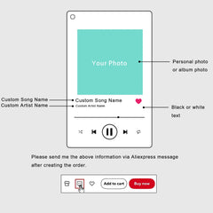 Personalized photo keychain