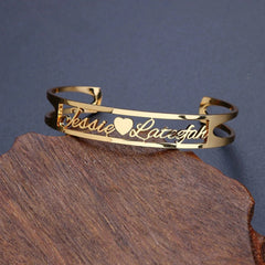 Personalized Couple Name Bracelet