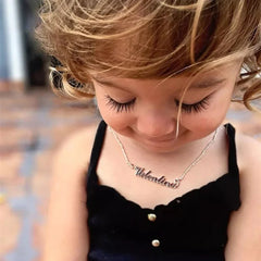 Personalized Custom Child Necklace
