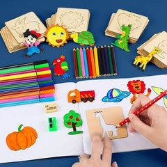 Kids Wooden Drawing Toys