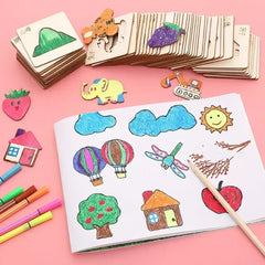 Kids Wooden Drawing Toys
