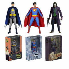 NECA Marvel The Avengers 7 Inches Superman Batman PVC Actionfigurer Figursamling Modell Barn Presentleksaker 18 cm