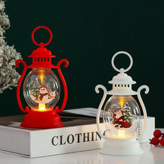 LED Snowman Christmas Lantern