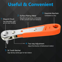 Mini Hex Ratchet Wrench