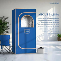 Bärbar ångbastulåda för hemmabruk, personlig förtjockning i full storlek 600D bastutältsats för spa, avkoppling inomhusbastu