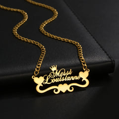 Atoztide Custom Name Necklace