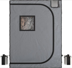 Helkroppsbastu - Tre personers bastutält - hetaste ångbastu för muskelåterhämtning, avslappning och hudhälsa