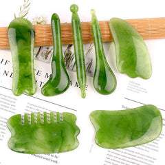 Natural Resin Spa Gua Sha Set