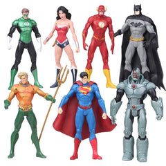 Justice League Batman V Superman Actionfigur Superman Batman Wonder Woman Blixten Green Lantern DC Samlarleksakspresenter