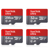 Original Sandisk Minneskort 256GB 128GB 64GB 32GB TF micro sd kort Klass 10 UHS-1 flashkort Memory Microsd för Samrtphone PC
