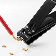 Tyskland 6 st Bärbara Lyx Manikyr Set Pedikyr Kit Ljussvart Nagelklipper Set Personlig vård Verktyg Ögonbrynssax