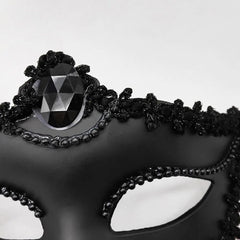 Peacock Feather Masquerade Mask