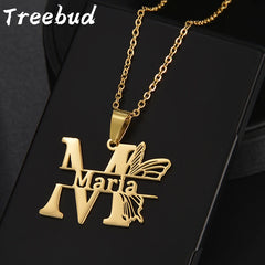 Personalized Capital Letters Pendant