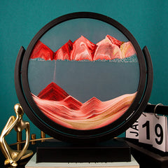 Flowing Sand Painting Art