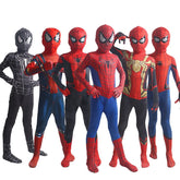Spiderman kostym för barn Zentai Suit Spider Man Into The Spider Verse Miles Morales Superhjälte Cosplay Bodysuit Vuxen Jumpsuits