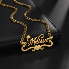 Atoztide Custom Name Necklace