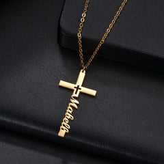 Atoztide Custom Cross Necklace