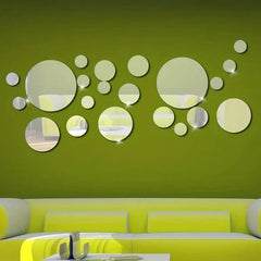 Acrylic Mirror Wall Stickers