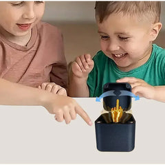 Barns långfinger-överraskningspresentförpackning Jul Halloween Roligt upptåg Nyår Skrivbord Heminredning Presenter Miniatyrföremål