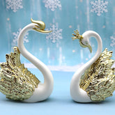 Swan Figurine Decor