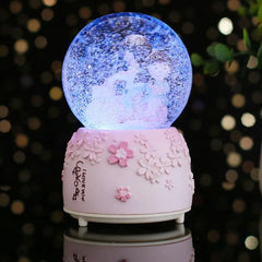 Glow Light Snow Music Box