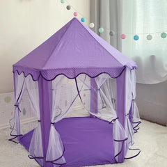 Children's Tent Indoor and Outdoor Game House Boys and Girls Hexagonal Mesh Tent Baby Crawling Tent Children's Beach Tent