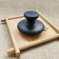 Black Raw Stone Massage Mushroom
