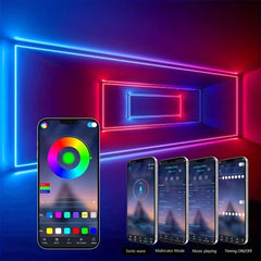 DC5V RGB LED Strip Light 1/2/3/4/5/10M USB 24key Bluetooth Remote Control Flexible Lamp Tape For TV Background Home Decor