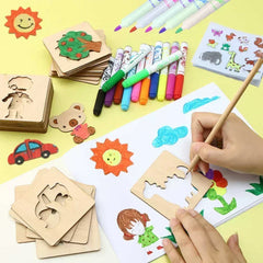 Kids Wooden Drawing Toys