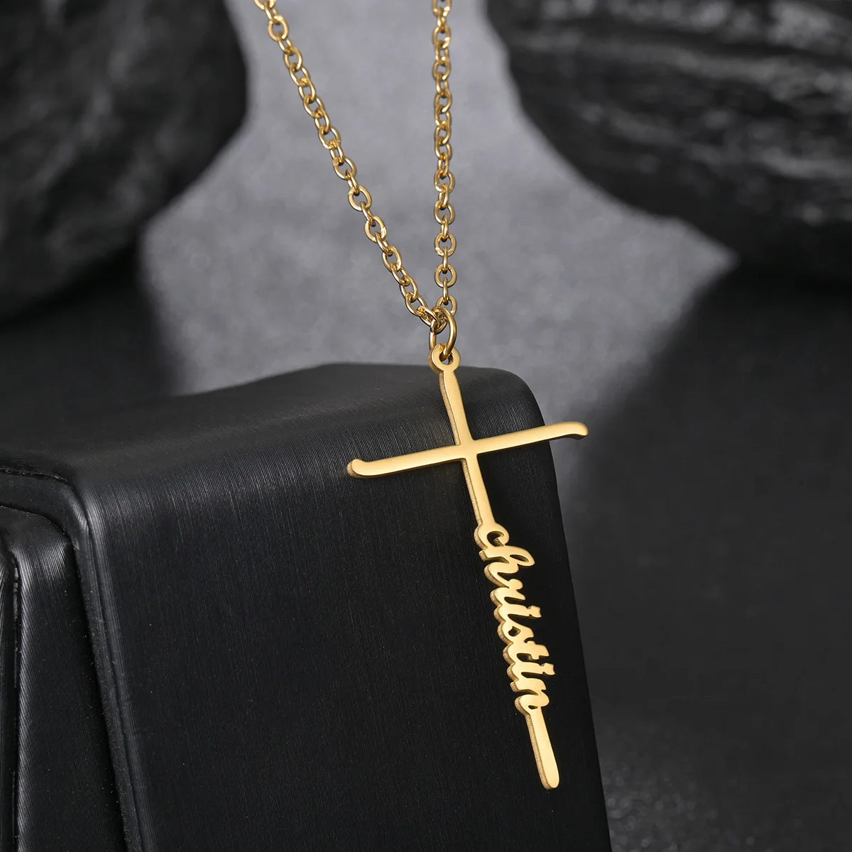 Atoztide Custom Cross Necklace