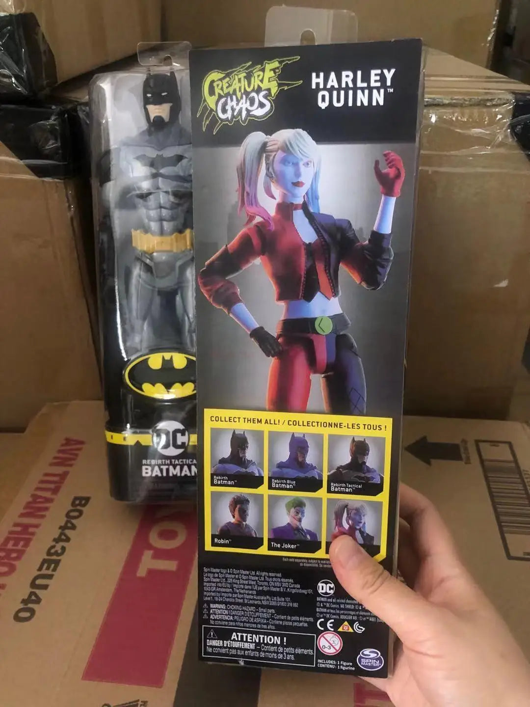 12inch  Dc Justice League Batman The Joker Harley Quinn Collection Action Figure Toys Pvc Gk Anime Dolls For Kids Birthday Gifts