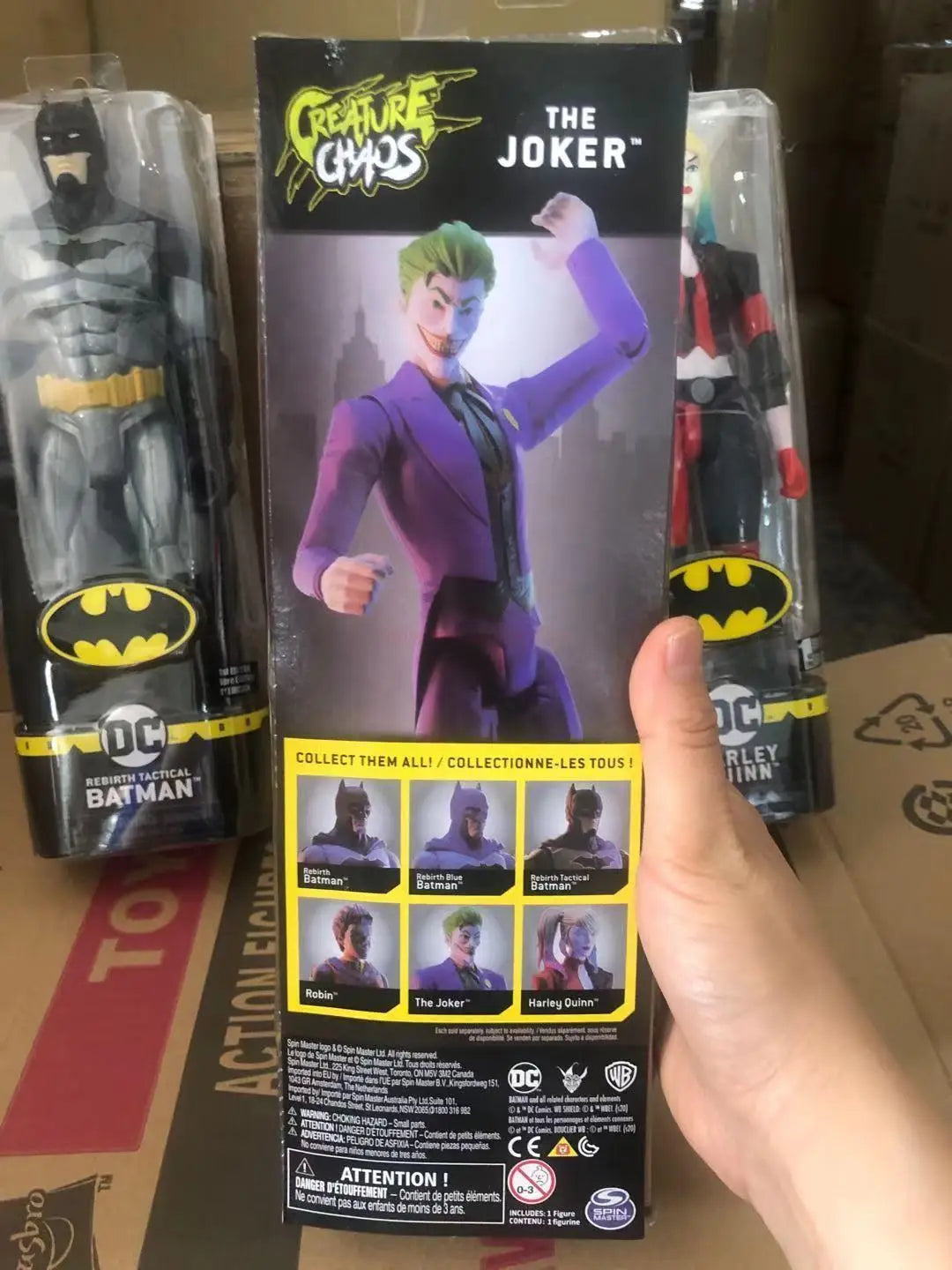 12inch  Dc Justice League Batman The Joker Harley Quinn Collection Action Figure Toys Pvc Gk Anime Dolls For Kids Birthday Gifts