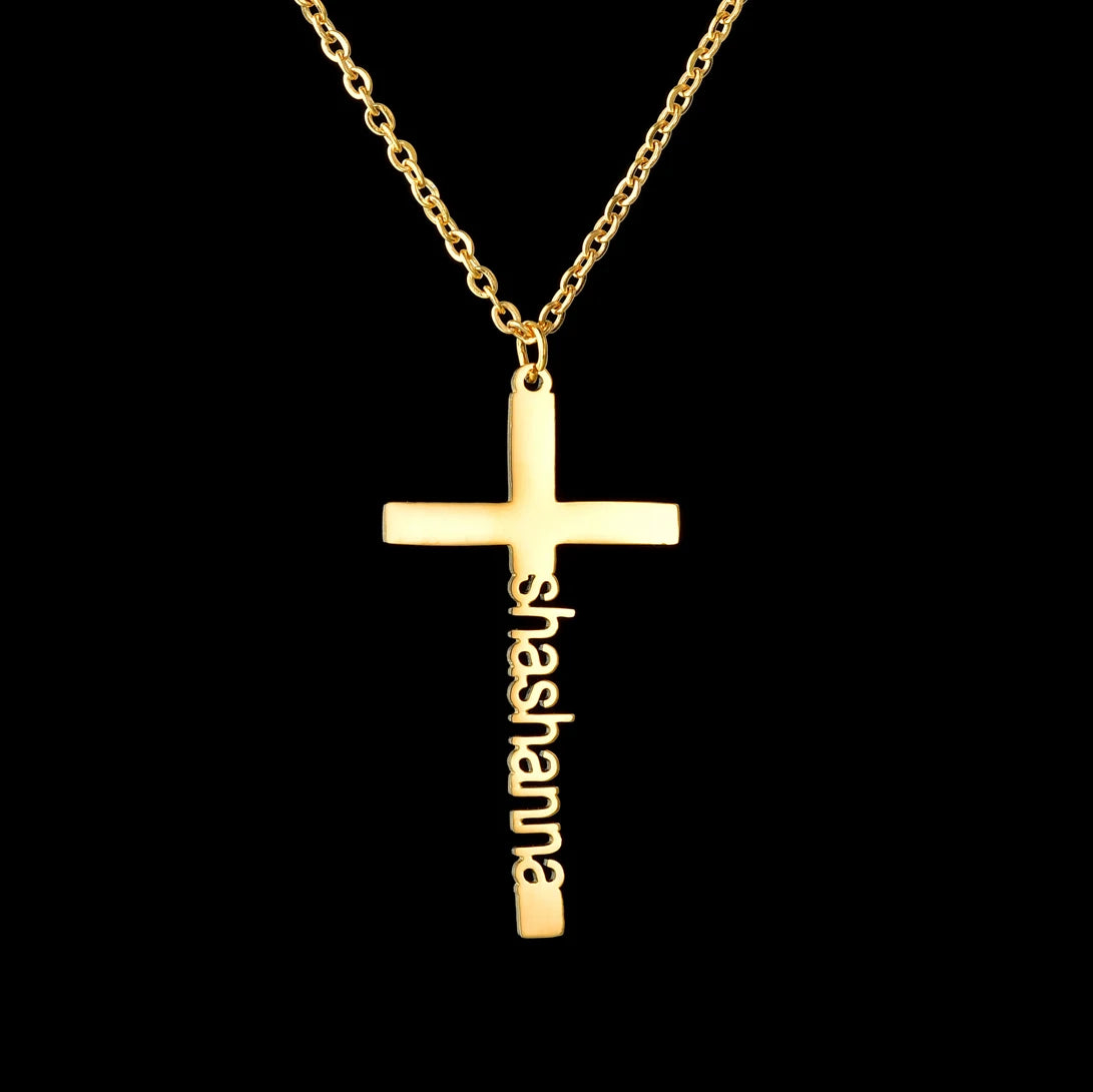 Atoztide Custom Cross Necklace
