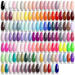LILYCUTE 129 Färger 7ML Nagelgellack Nageltillbehör Vernis Semi Permanent Nail Art Manikyr Soak Off LED UV Gel Nagellack