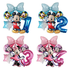 Disney Mickey Minnie Mouse Boys Girl Birthday Party Decor Kids Toys Ballong
