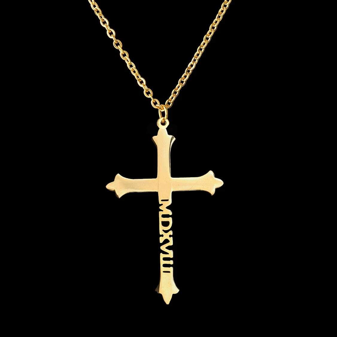 Atoztide Custom Cross Necklace
