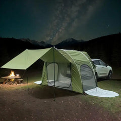 SUV Baklucka Tält Med Markis SUV Bil Markis Baklucka Tarptält Bil Bak Tält SUV Markis För Solskydd Camping Bil Baklucka