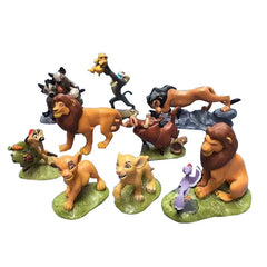 Cartoon The Lion Guard PVC Action Figures Bunga Beshte Fuli Ono The Lion Nala Timon Pumbaa Sarabi Sarafina Doll Toys