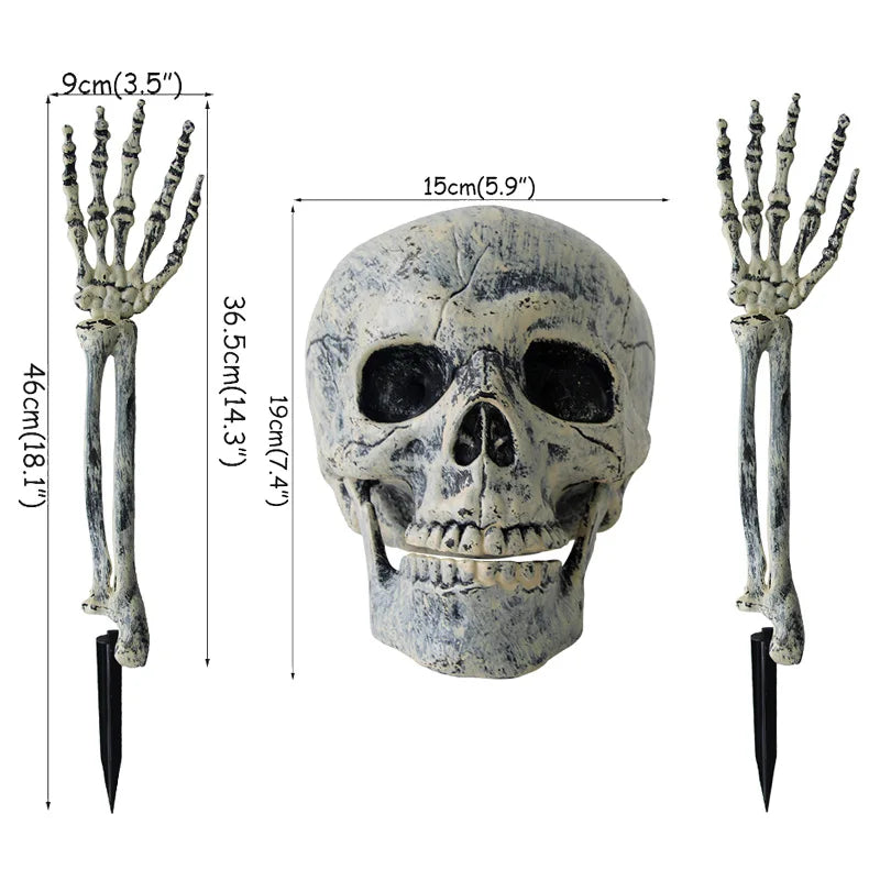Realistic Skeleton Stakes