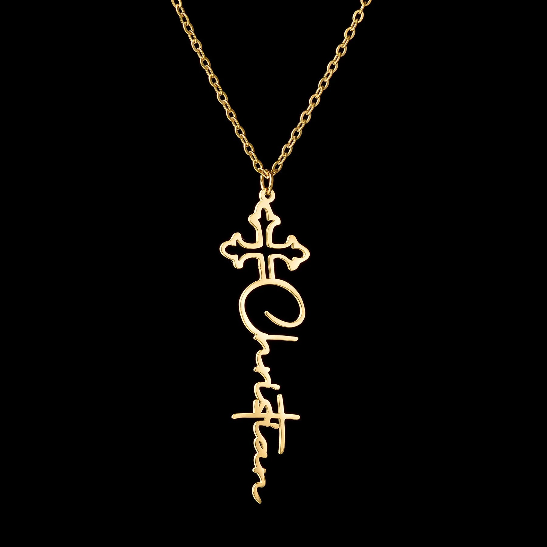 Atoztide Custom Cross Necklace