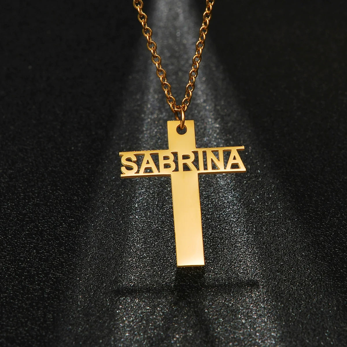 Atoztide Custom Cross Necklace