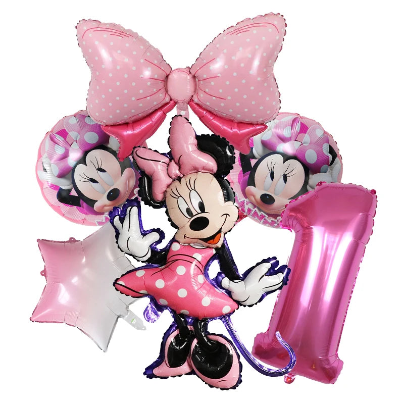 Disney Mickey Minnie Mouse Boys Girl Birthday Party Decor Kids Toys Ballong