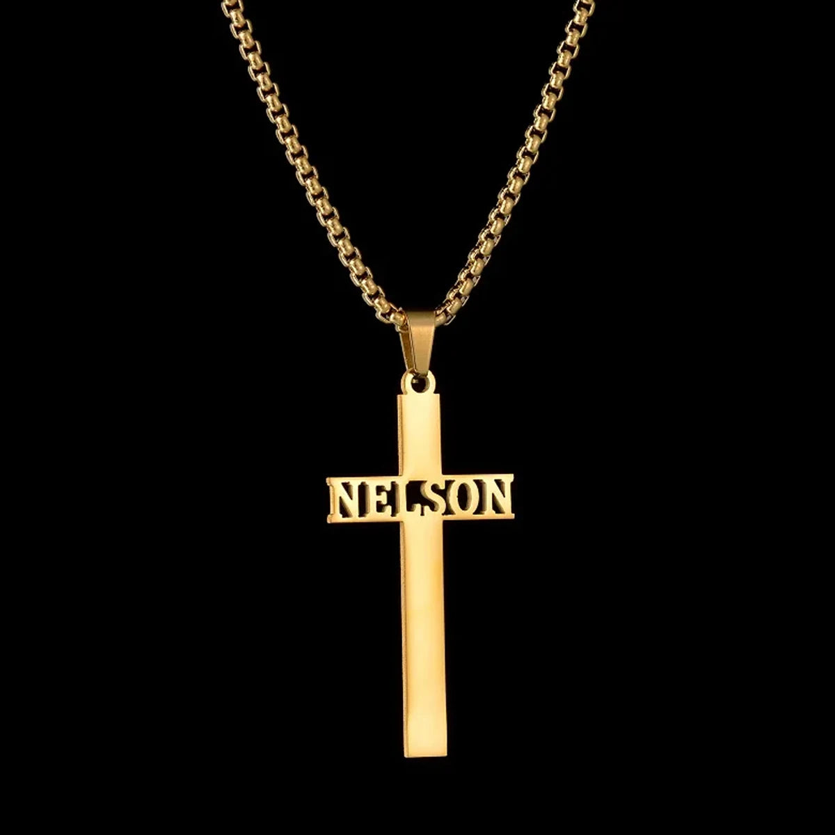 Atoztide Custom Cross Necklace