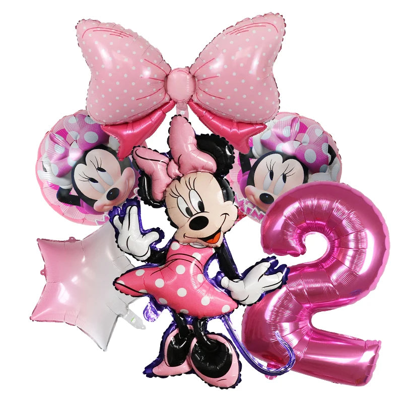 Disney Mickey Minnie Mouse Boys Girl Birthday Party Decor Kids Toys Ballong