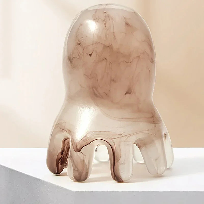 Resin Octopus Massage Comb