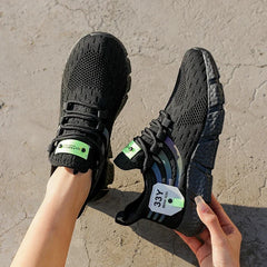 Kvinnor Vulkaniserade Skor Sneakers Lättvikts Sommar Kvinna Fritidssportskor Andas Joggingtränare Promenad Tenis Skor