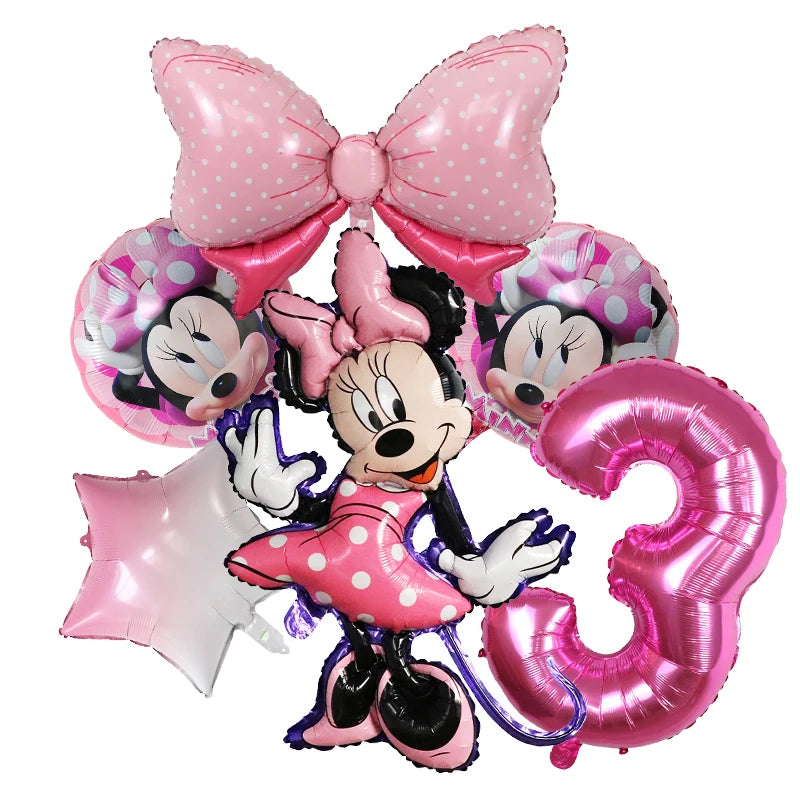 Disney Mickey Minnie Mouse Boys Girl Birthday Party Decor Kids Toys Ballong