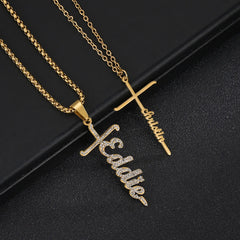 Atoztide Custom Cross Necklace